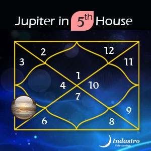 Jupiter in Fifth House