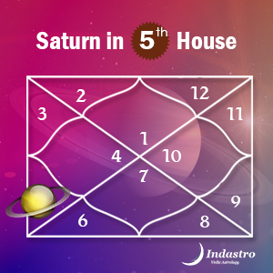 Saturn in 5th house - Effects & Influences